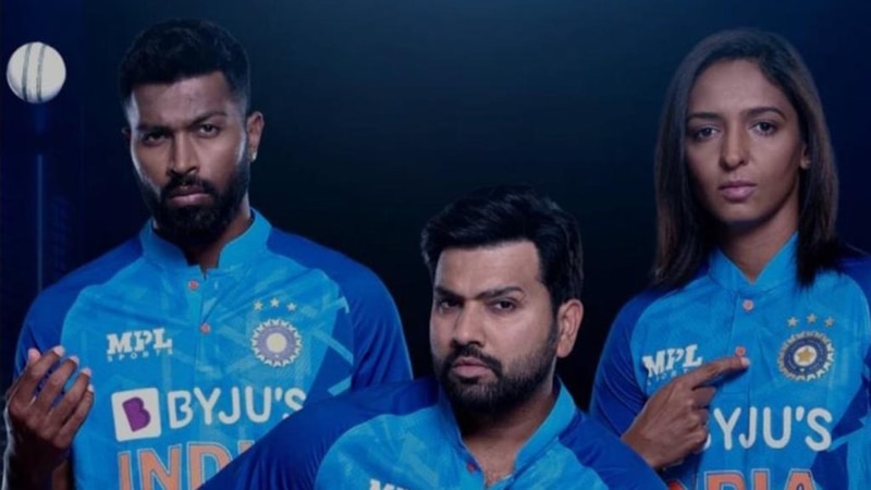 bcci reveals team india's new jersey for t20 world cup 2022 in australia