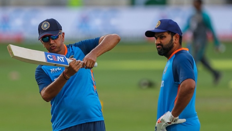 former india star hints at stability, asks rohit sharma and rahul dravid to be 'consistent with their statements'