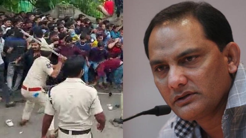 hca president mohammed azharuddin condemns stampede-like situation at the gymkhana ground